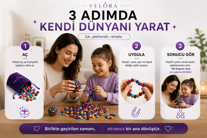 Velora™ Manyetik His Taşları
