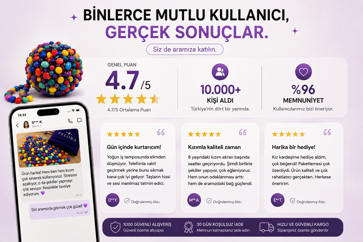 Velora™ Manyetik His Taşları
